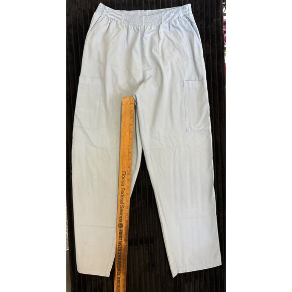 Dickies Women's Light Blue Multi-Pocket Medical Scrub Size Medium - Picture 2 of 4